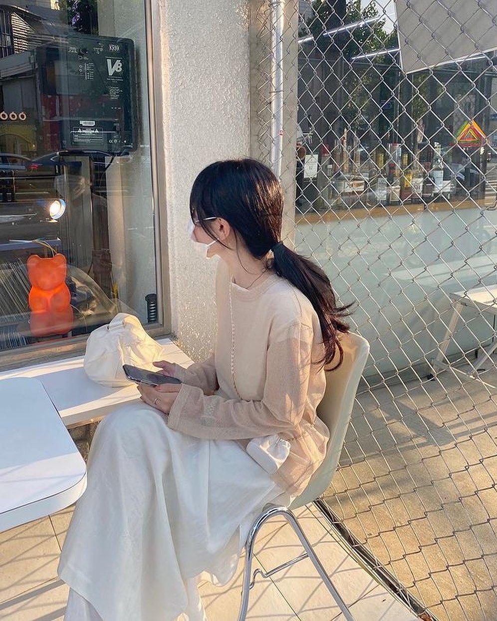 도전하자👛🍁초미니백 간절기룩 이미지9