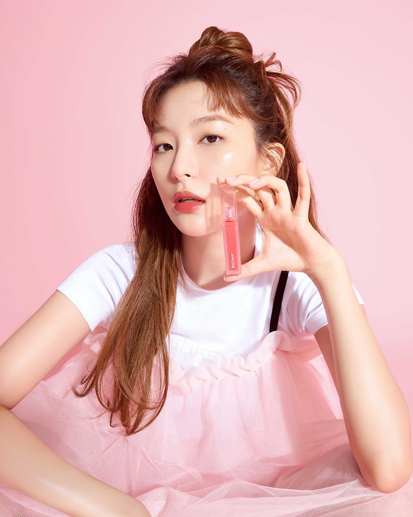 “슬기”로운 복숭아 빛🍑@예쁘자나
맑고 투명한 비건 틴트💖💄어뮤즈 듀 틴트 #광고 ​ 이미지