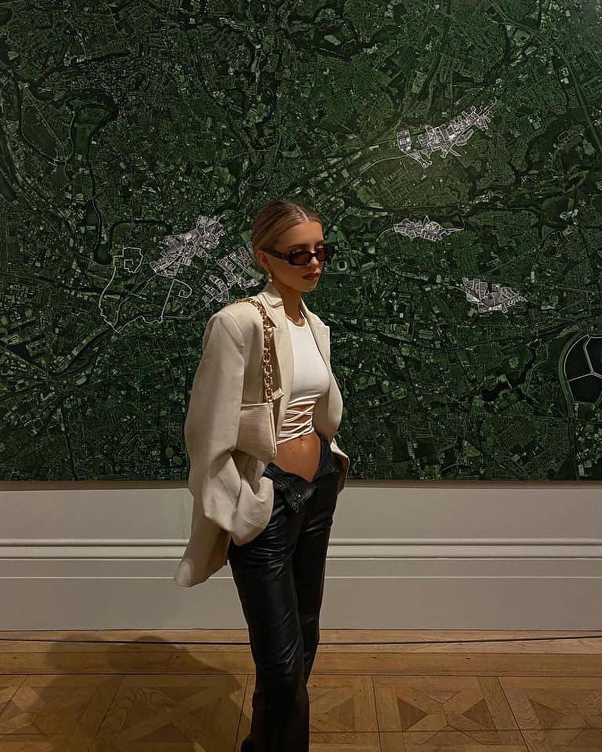 찐패피템👏🏻 가죽 바지🖤✨ 이미지4