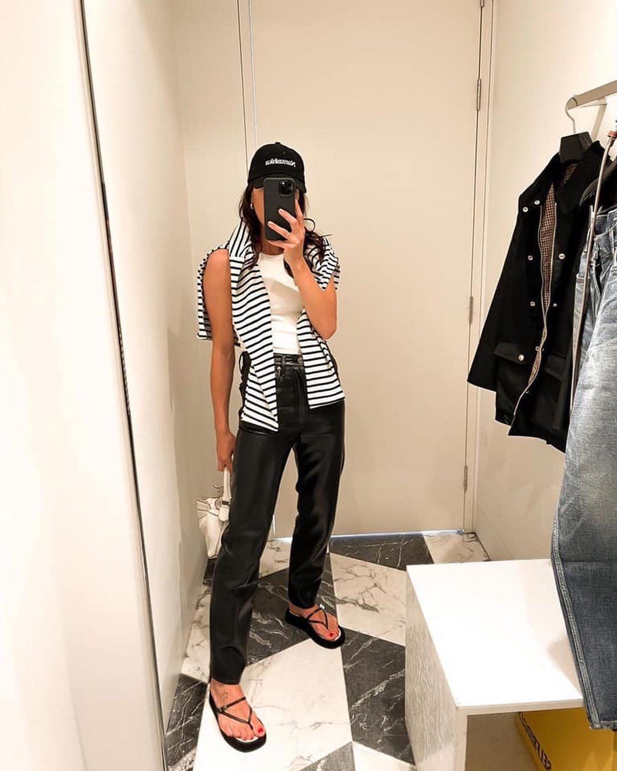 찐패피템👏🏻 가죽 바지🖤✨ 이미지7