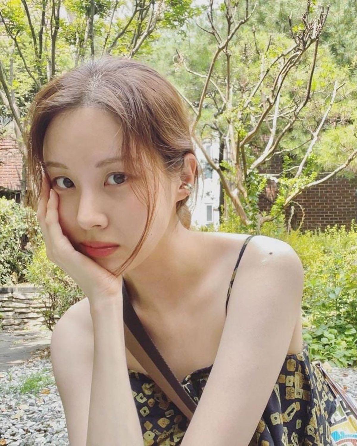 마르지 않는 서현의 청순미🍀🖤 이미지7