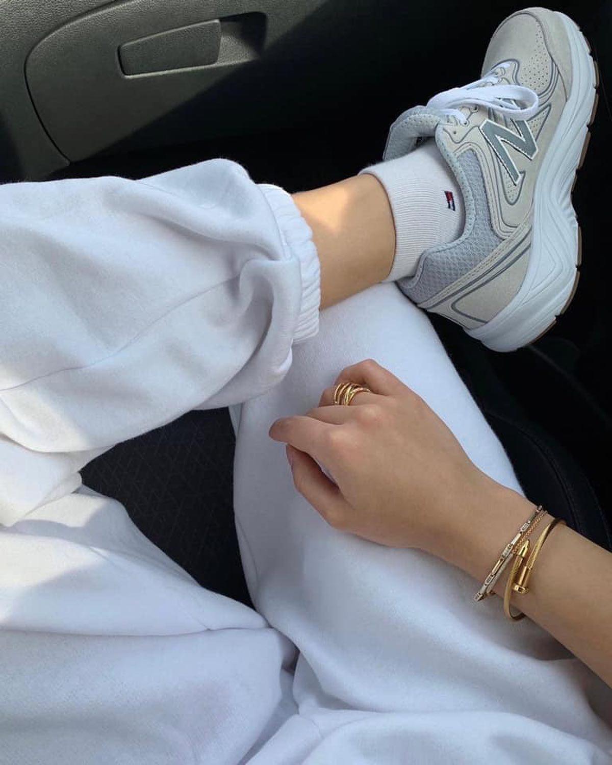 조거팬츠 입어볼까🏃🏻♀️🤍💚 이미지6