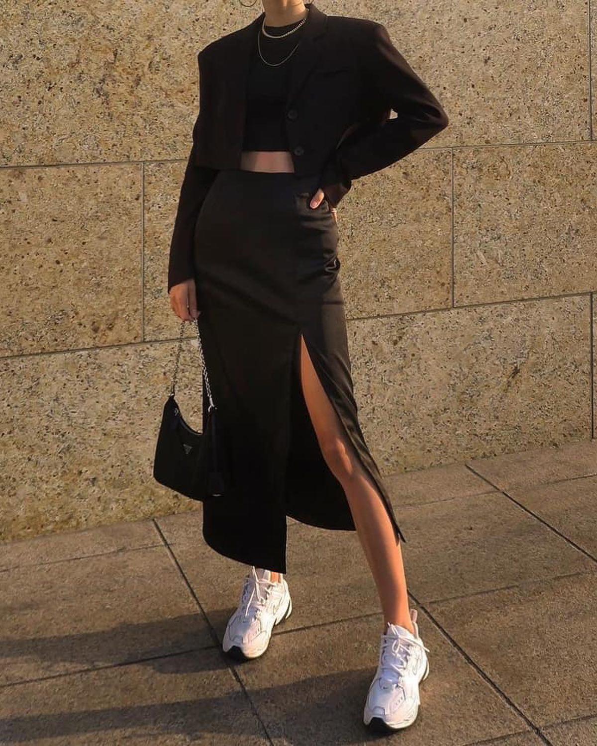 롱스커트가 끌리네🖤 이미지2