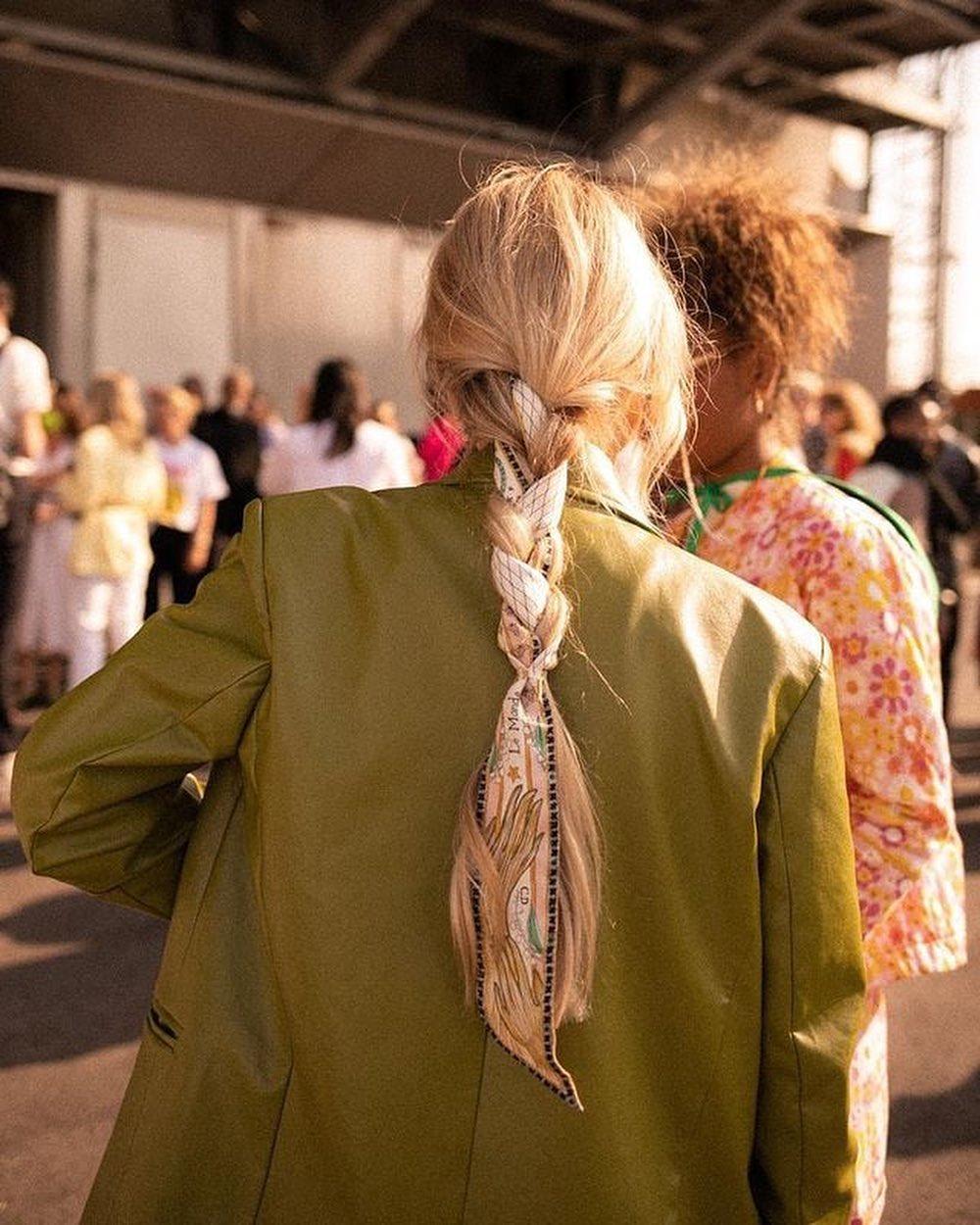 스카프로 가을헤어 연출하기🧕🏻🧐 이미지2