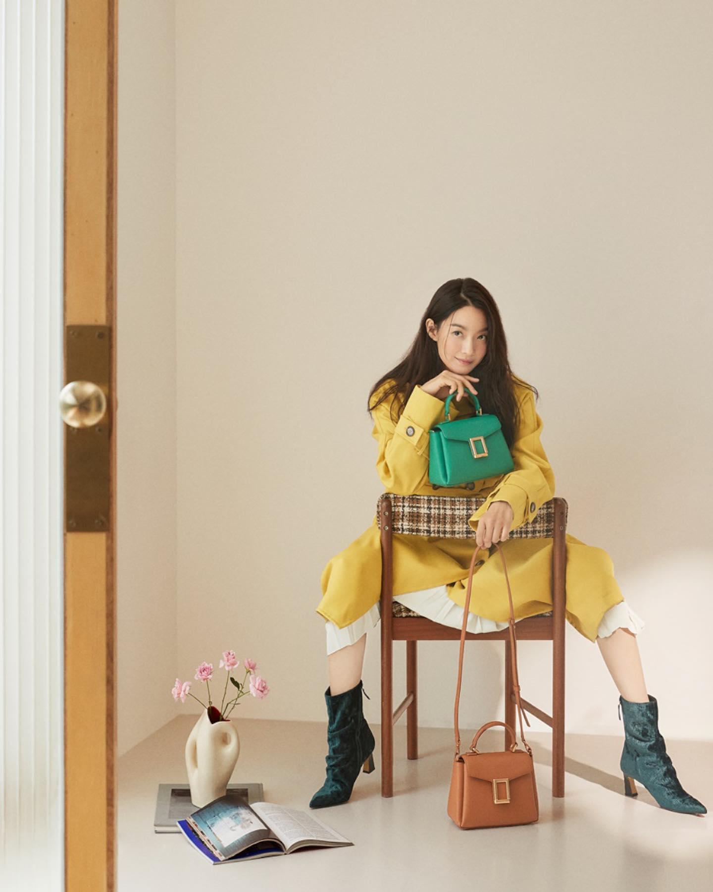 민아 이즈 백🧡🖤넘 예쁜@가을룩 이미지5