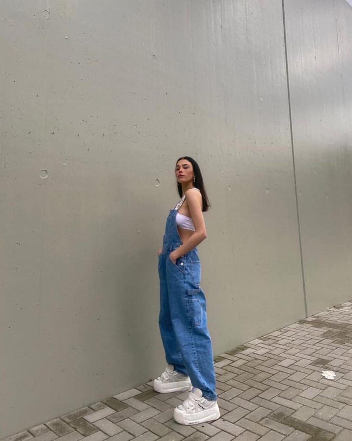 편해서 더 좋은 멜빵룩👏🏻💙 이미지5