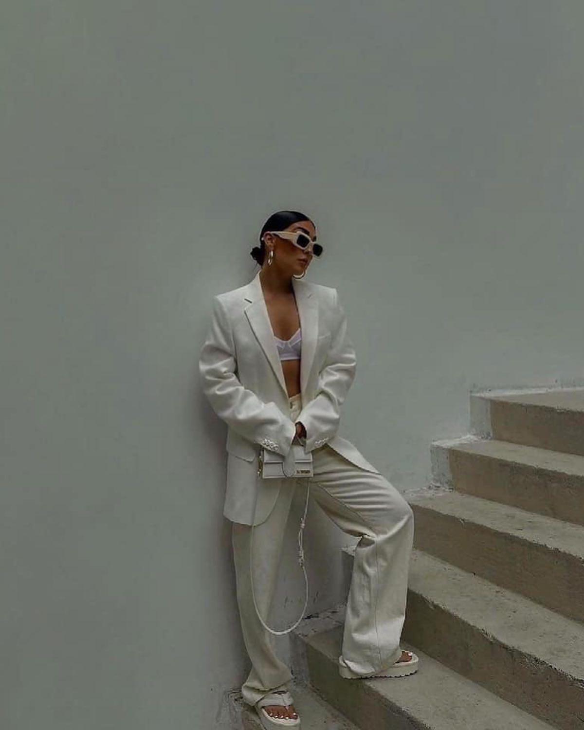 아우터에 브라탑🤭 분위기💚🖤 이미지6