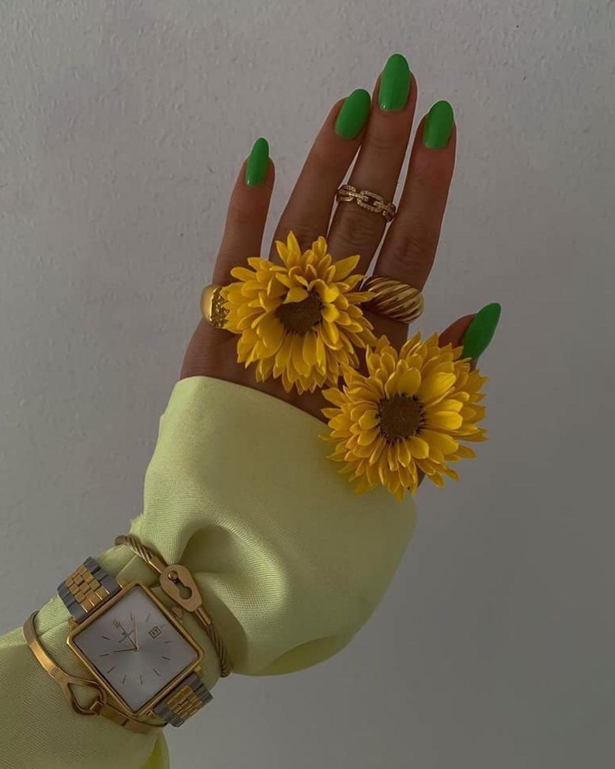 여름맛💚 네온색 네일✨ 이미지4