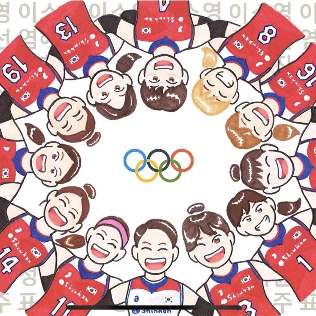 대한민국 여자배구 고마워요🇰🇷❤️ 이미지9