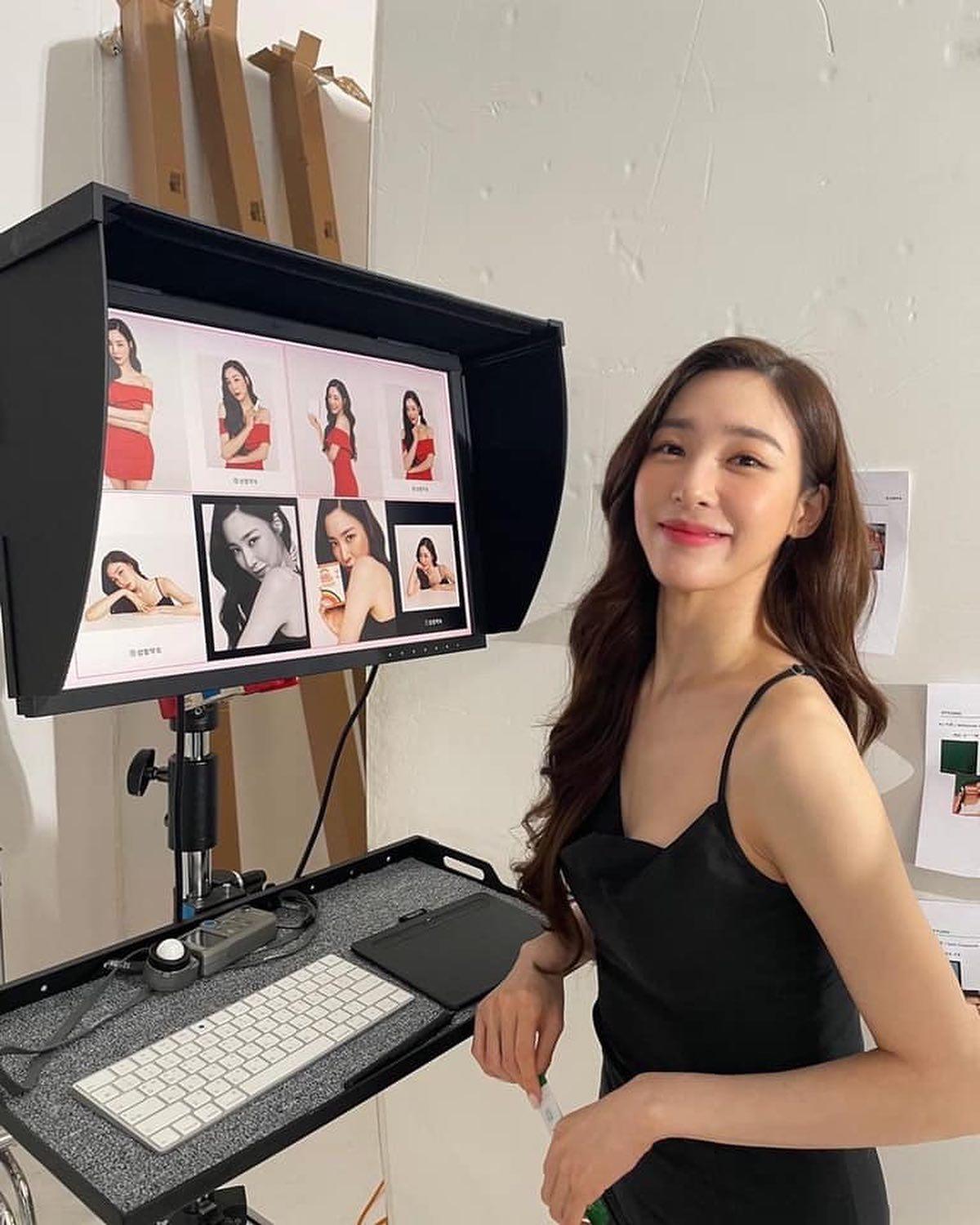 여전한 눈웃음 매력@티파니☺️💗 이미지5