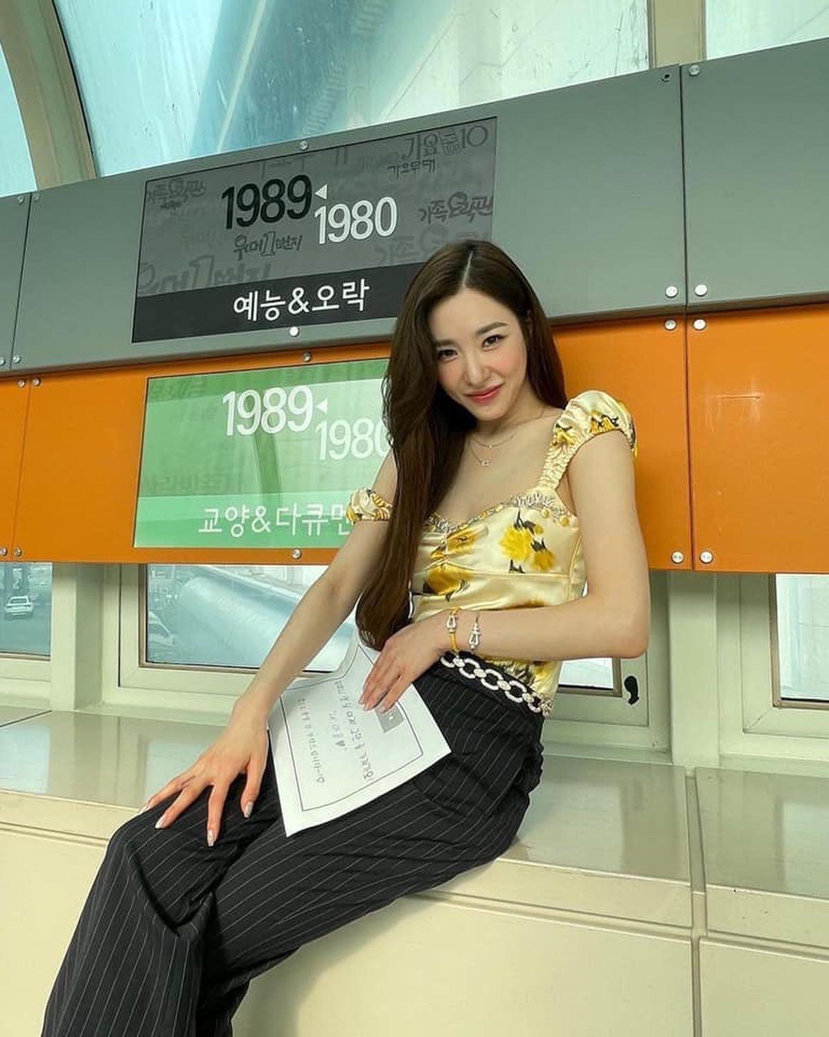 여전한 눈웃음 매력@티파니☺️💗 이미지7