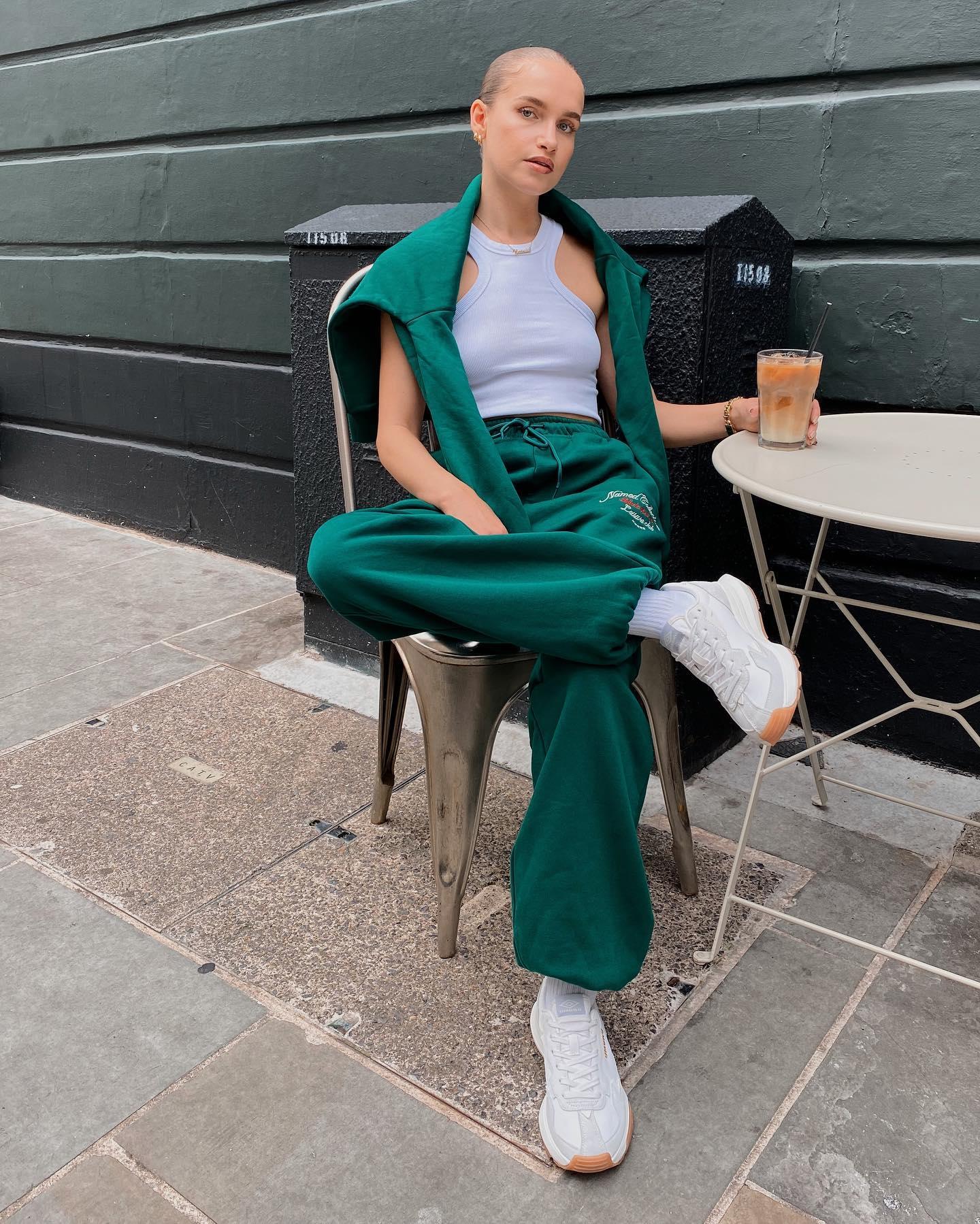 데일리룩 토이드 조거💚🤍@추가 이미지5