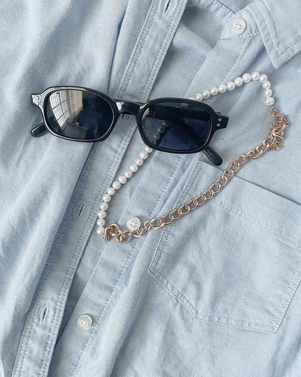 여름용 캐주얼 진주 목걸이🤍 이미지5