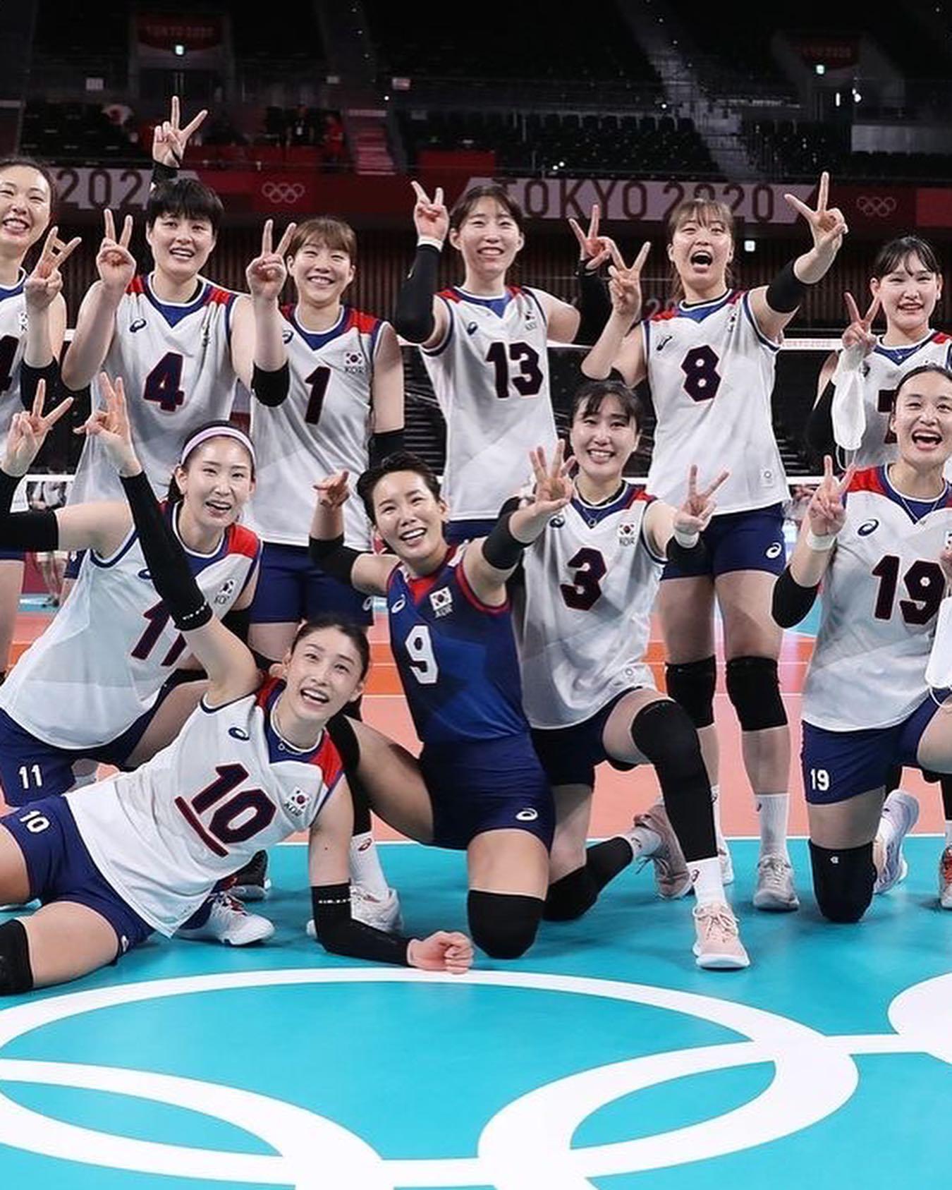 대한민국🇰🇷🏐언니들 승리🙌🏻🔥 이미지