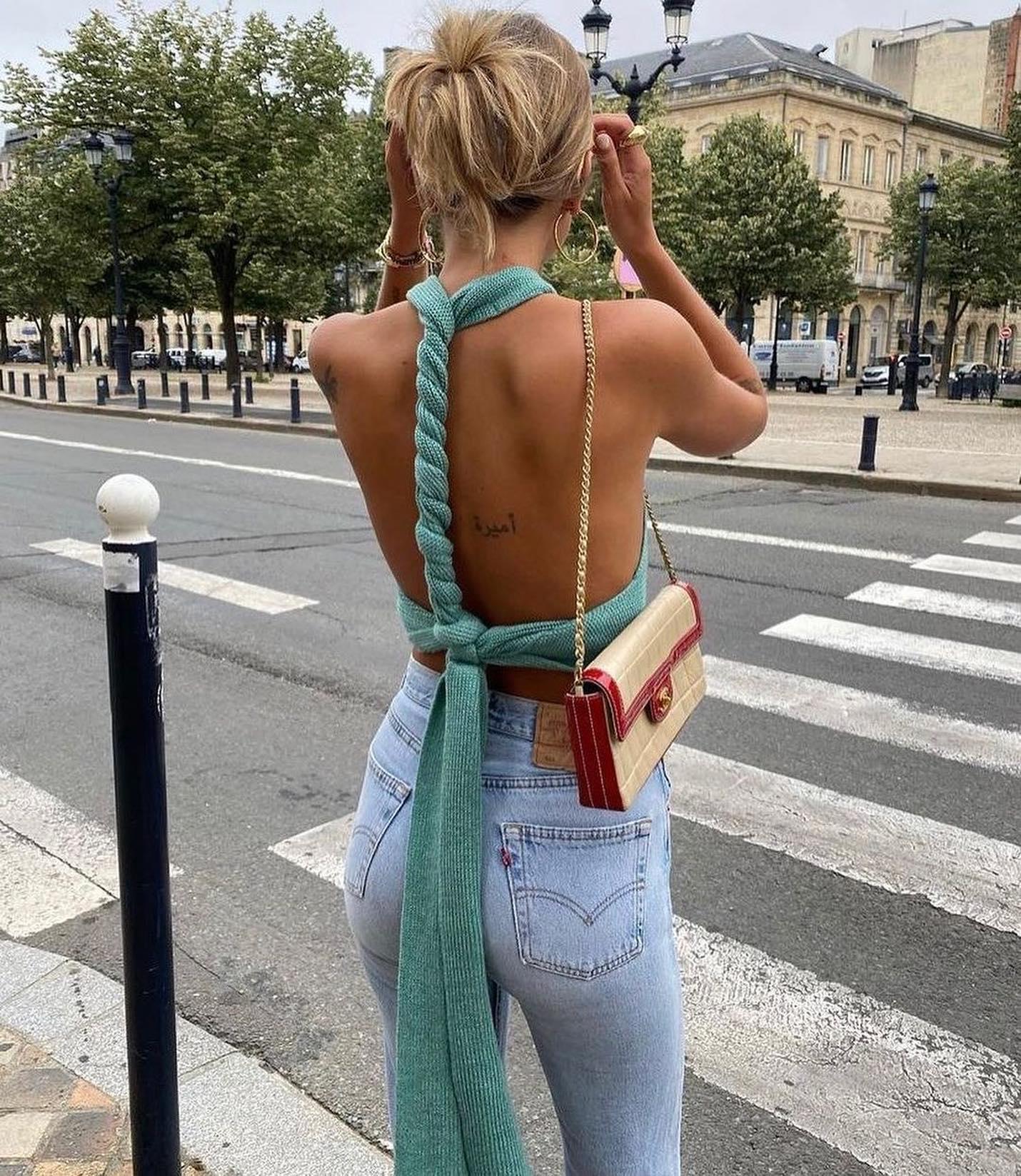 여름에 꼭 도전🔥💙백리스 탑 이미지4