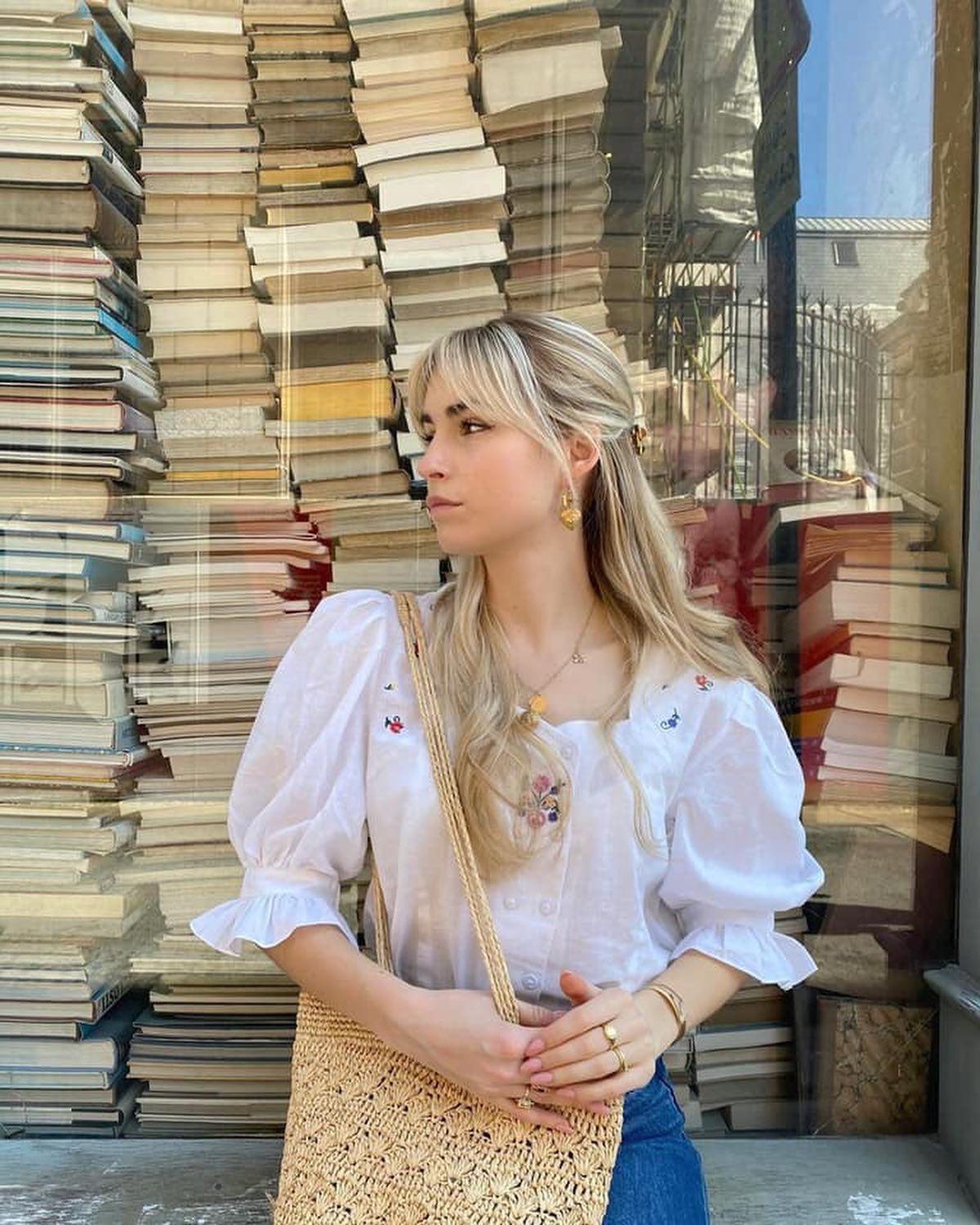 귀엽게💘🤍퍼프 블라우스😘 이미지2