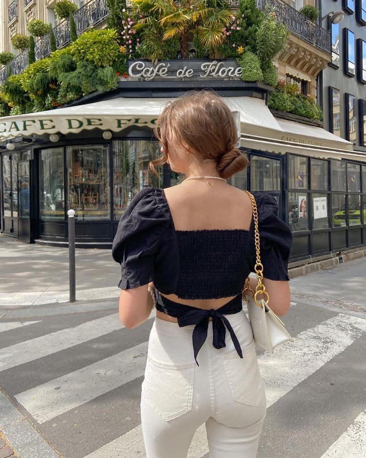 귀엽게💘🤍퍼프 블라우스😘 이미지3