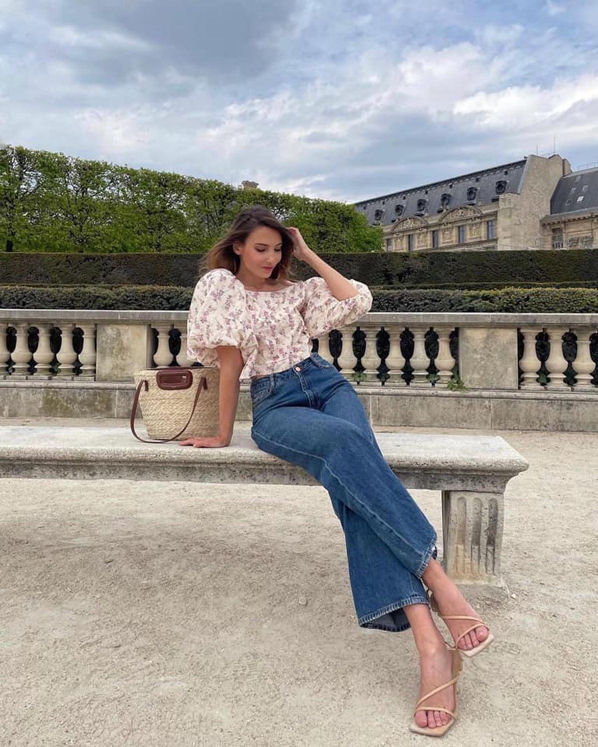 귀엽게💘🤍퍼프 블라우스😘 이미지5