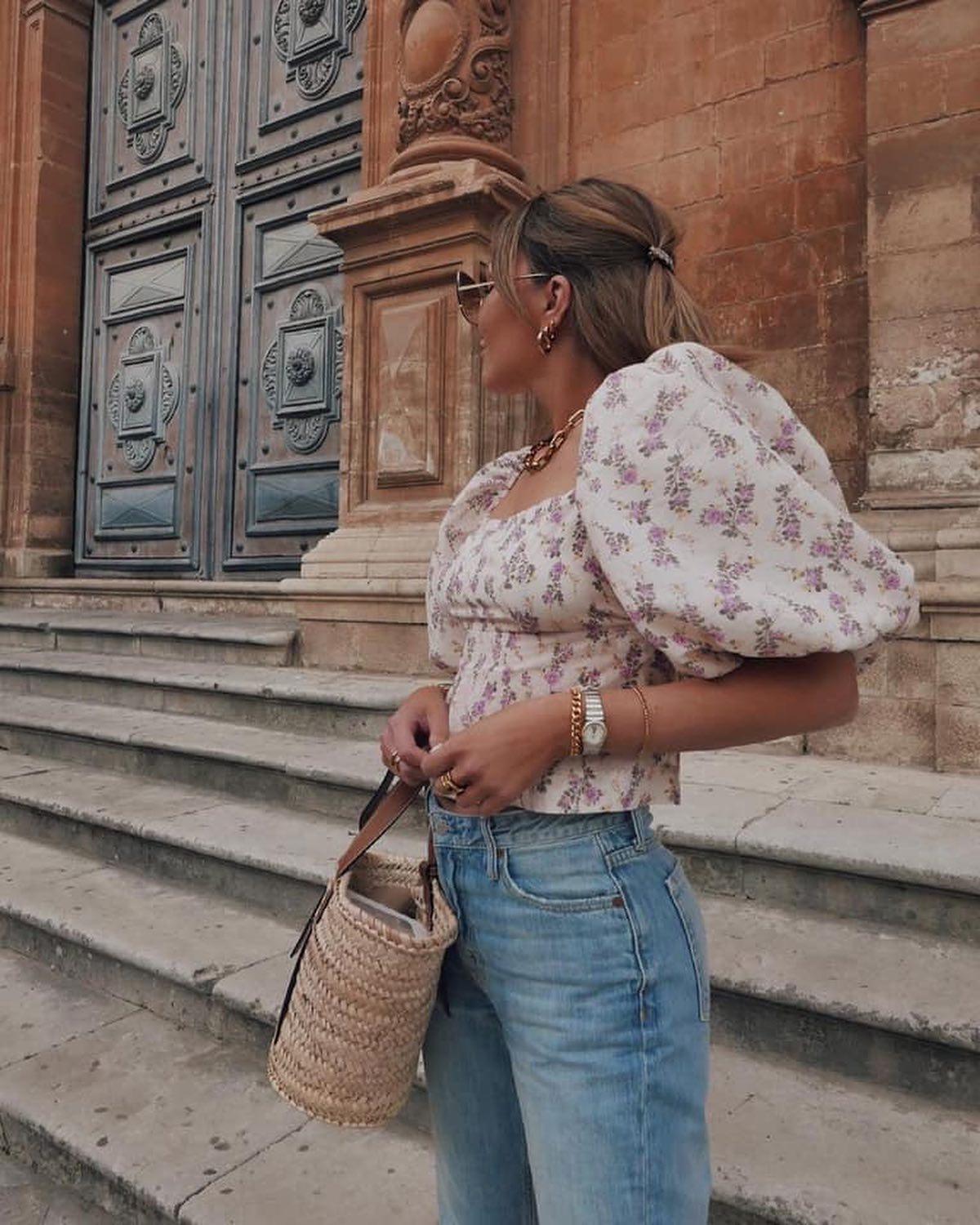 귀엽게💘🤍퍼프 블라우스😘 이미지7