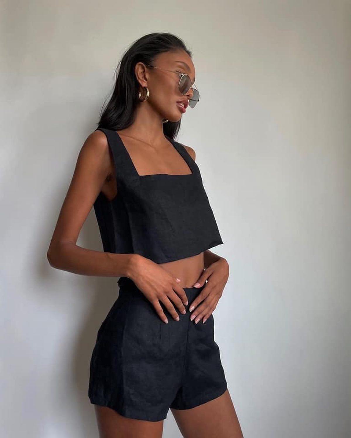 올블랙도 시원하게 입는 법😎🖤 이미지4