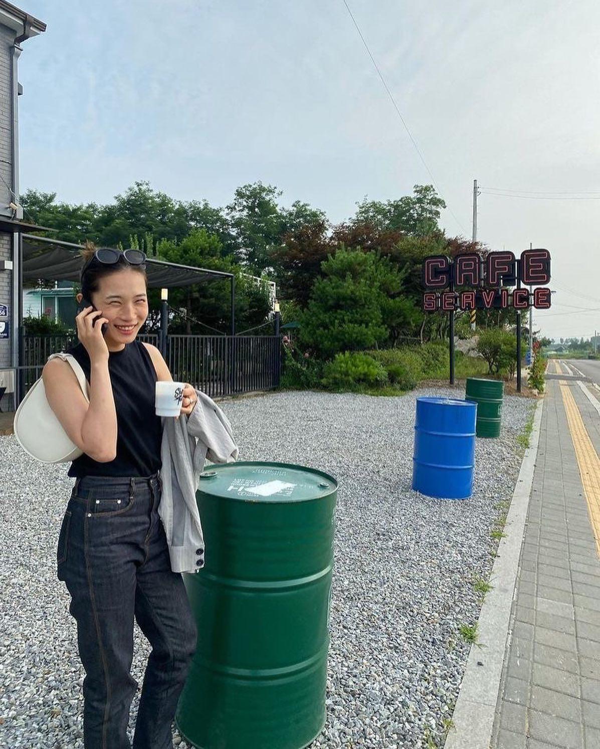 스타일리쉬한 이진하 일상룩📸🖤 이미지4