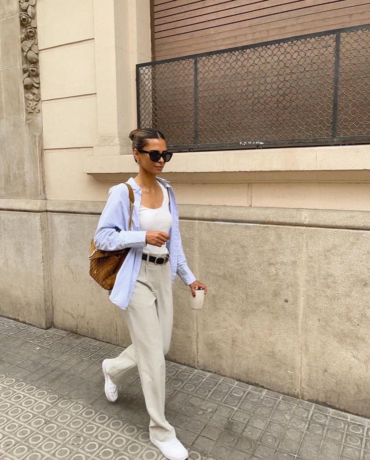 셔츠 가볍게 걸치기💙🤍 이미지5