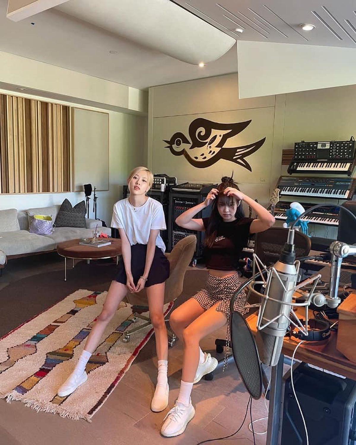 미국에서 데일리룩 @제니&로제🔥 이미지5