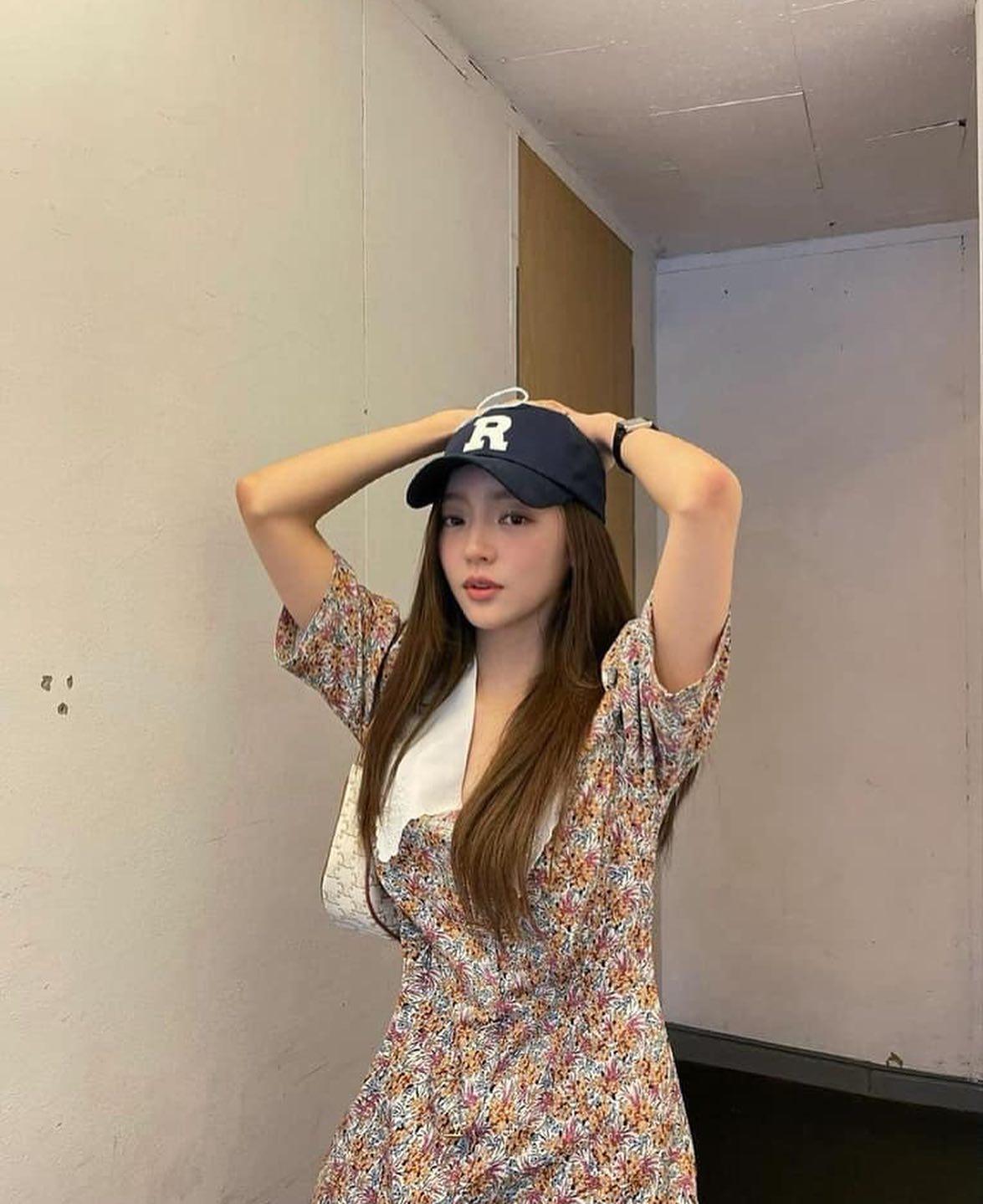 원피스에 모자 조합🧢💗 이미지6
