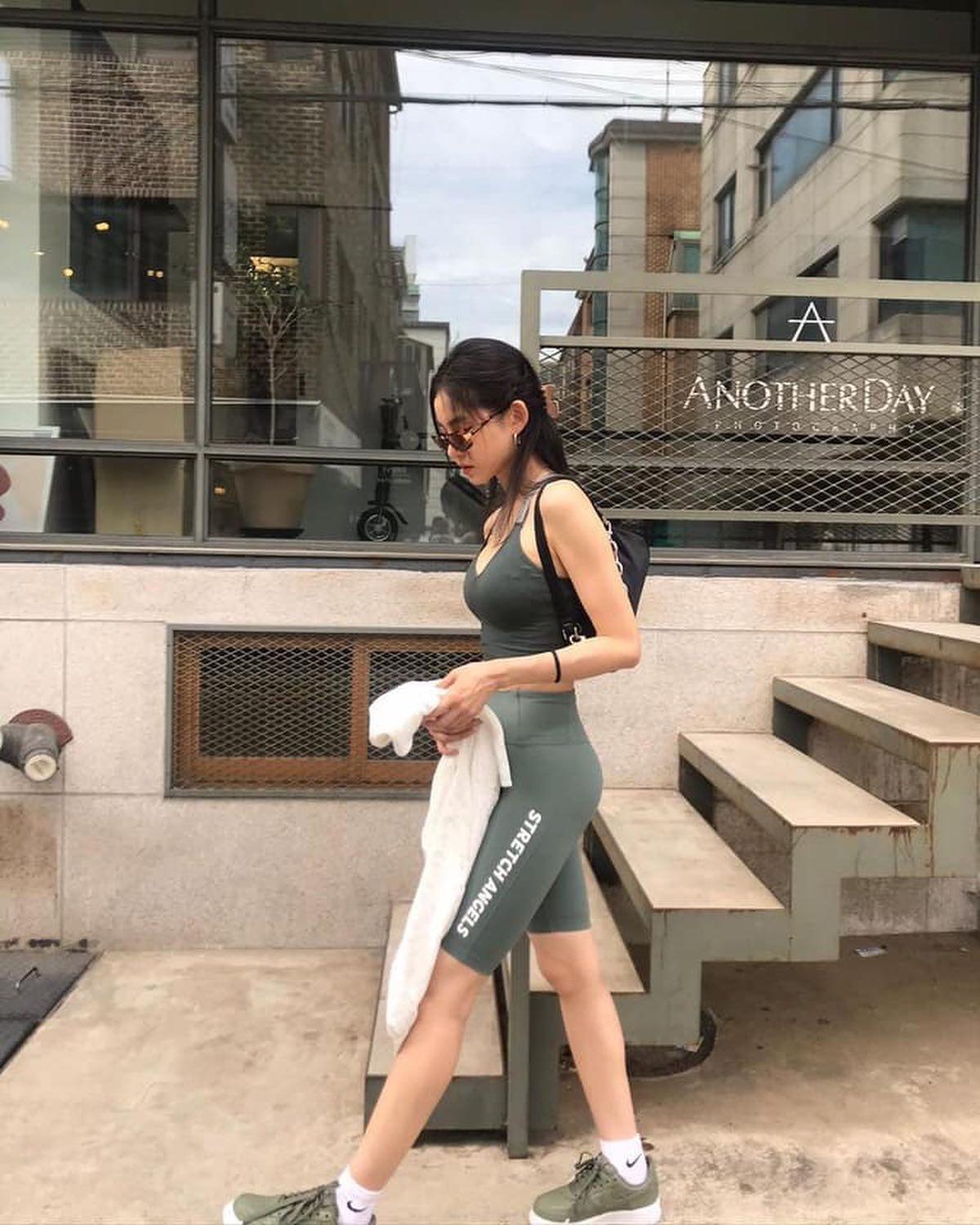 바이커 쇼츠 도전🏃🏻‍♀️🖤 이미지