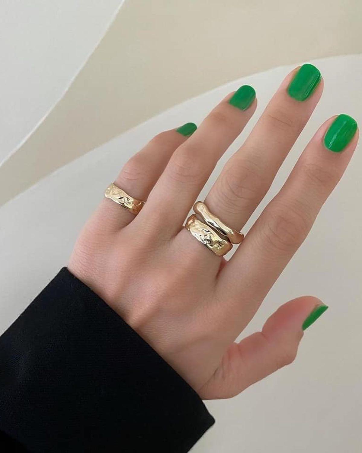 여름엔 상큼한 그린네일🌿💅🏼 이미지"