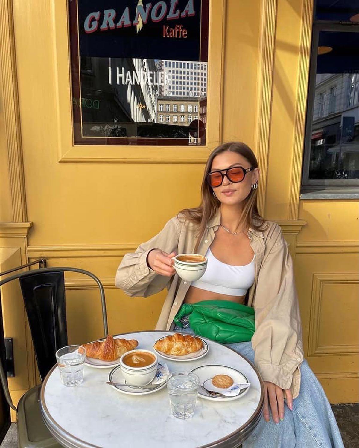 데일리룩에 커피 곁들이기☕️🤎 이미지6