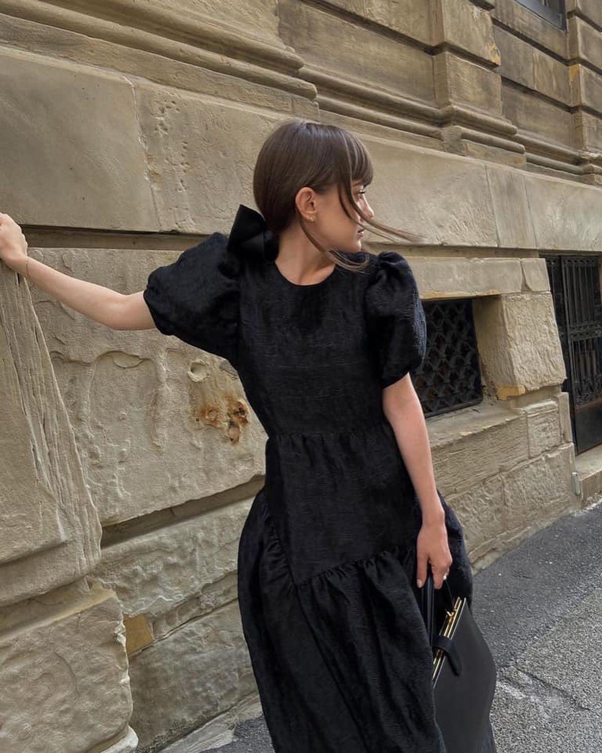 검정 원피스로 꾸안꾸🖤 이미지2