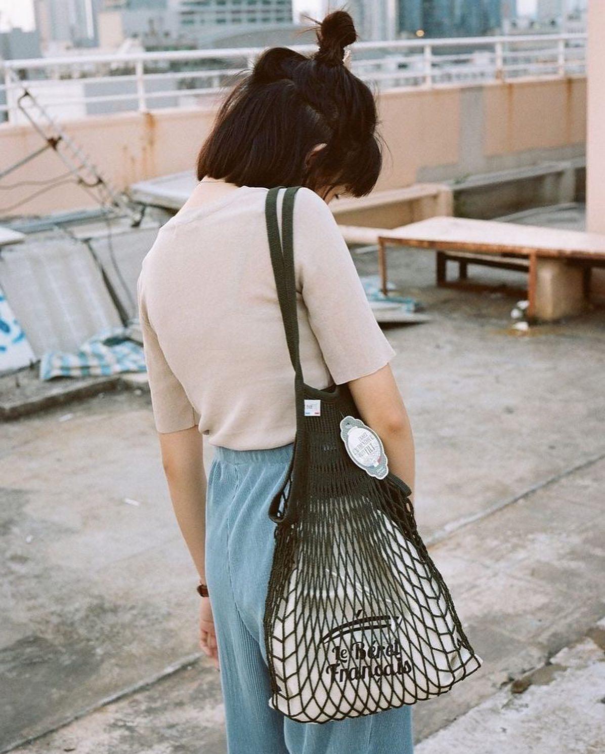 지금 딱 들기 좋은 필트 네트백🏖 이미지2