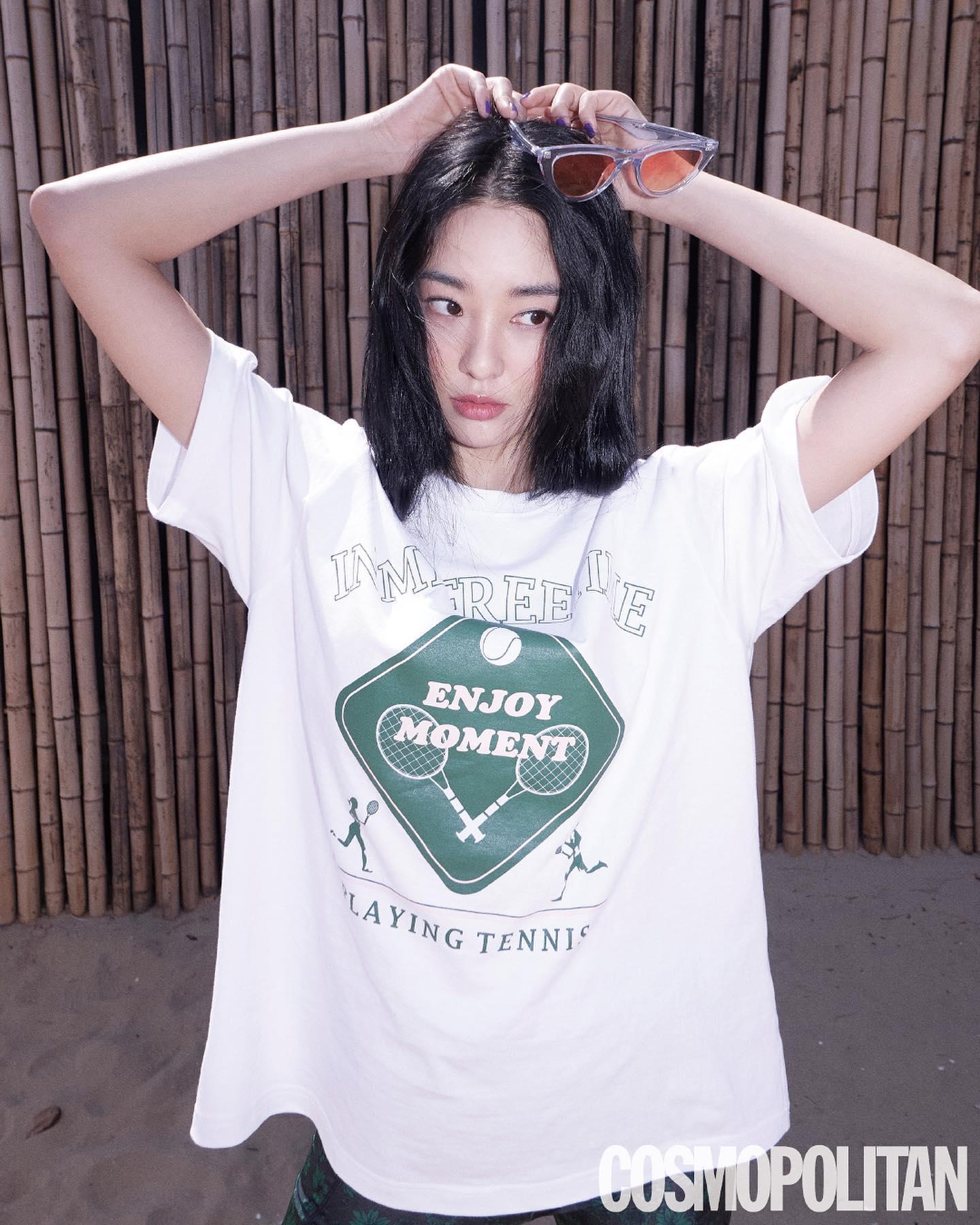 반팔티 여름 코디법💚💜@참고용 이미지5