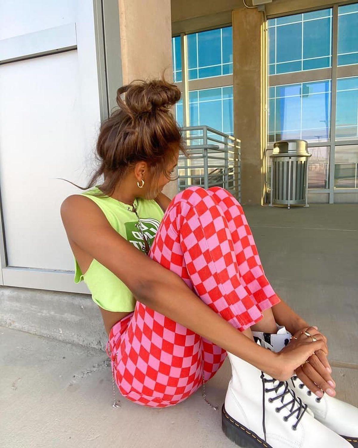 통통튀는 체커보드룩🏁 이미지6