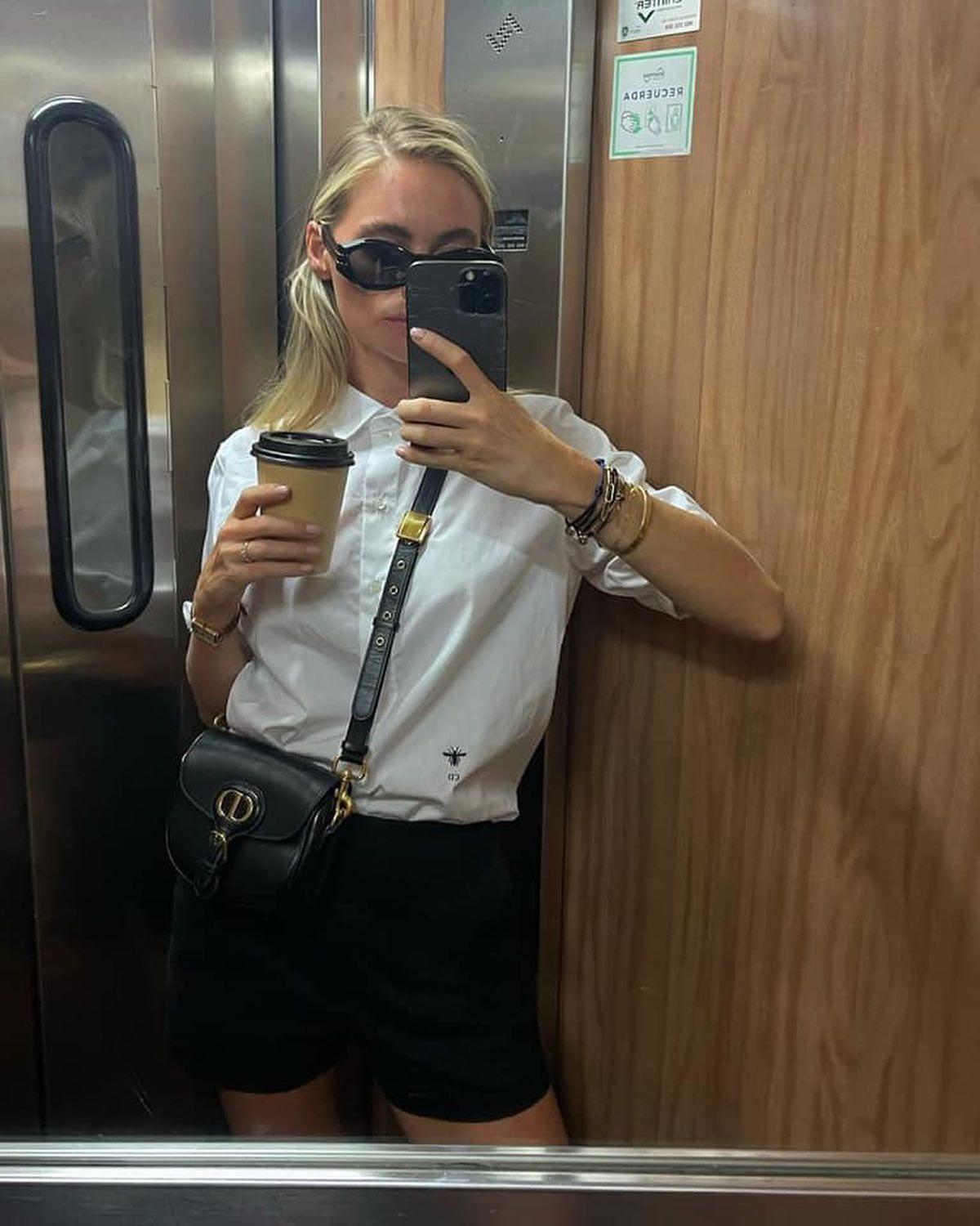 여름 셔츠 코디법👔🤍🖤 이미지