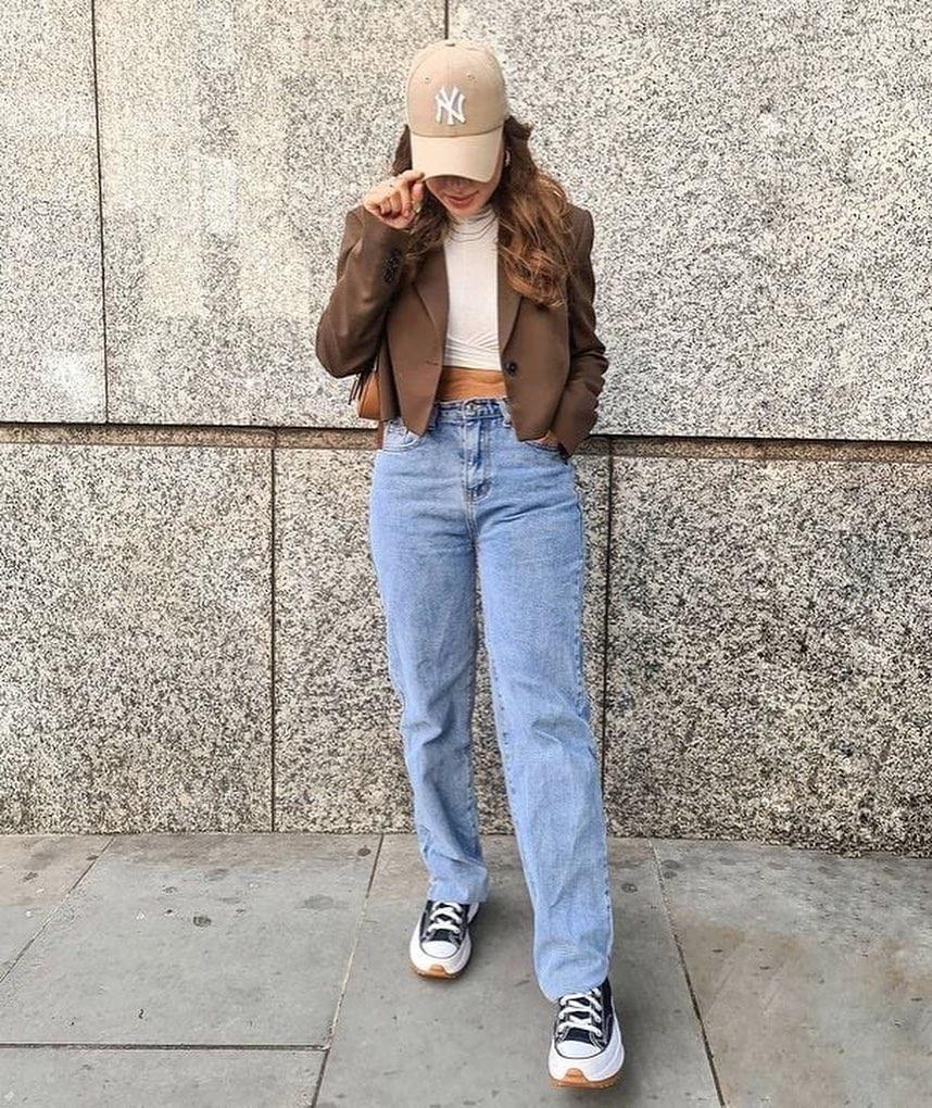 크롭 블레이저 도전😎🤵🏻♀️ 이미지2