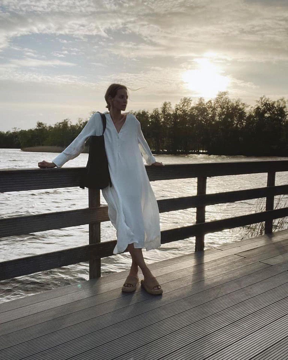 내추럴한 롱원피스😘 분위기💛 이미지2