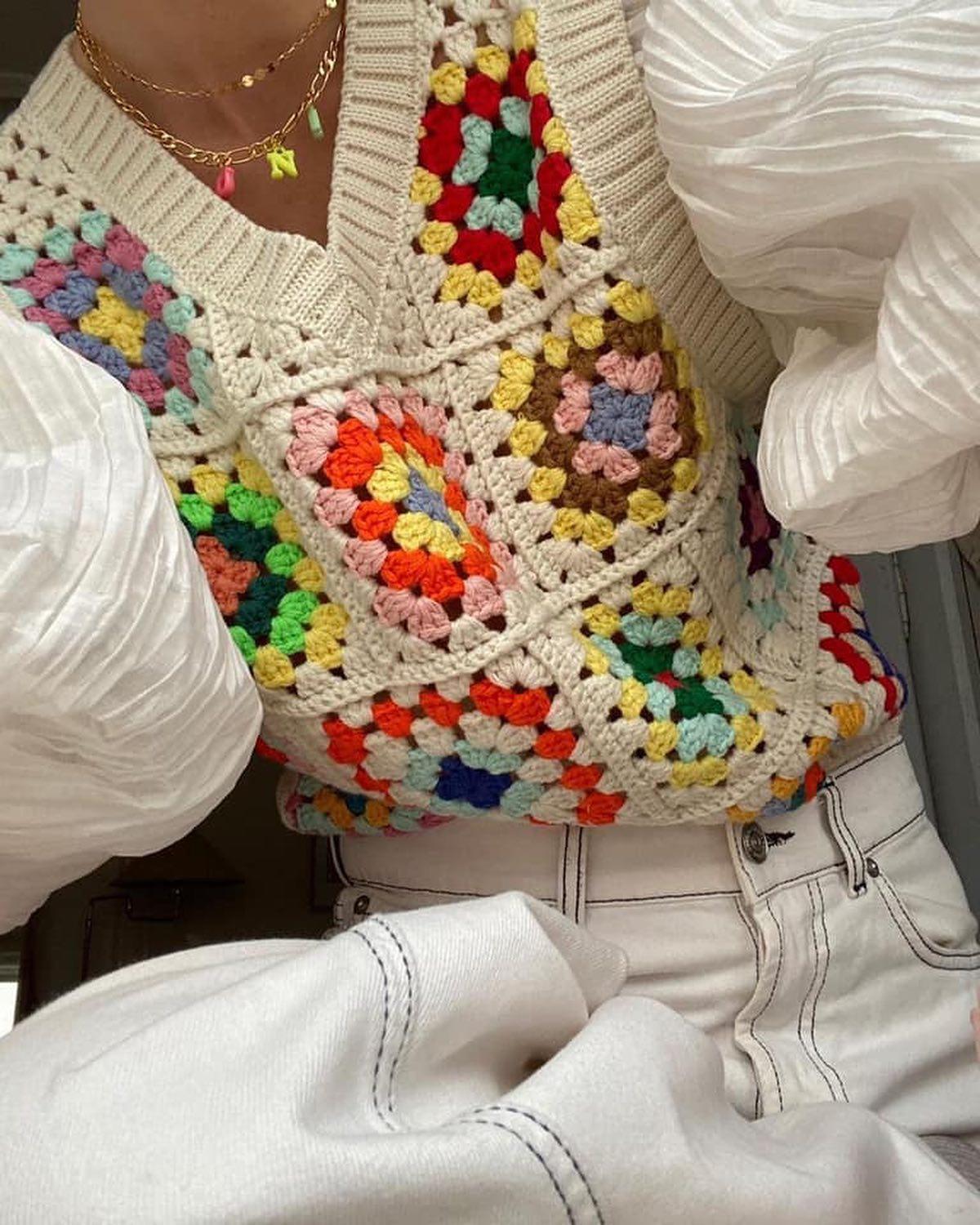 뜨개질 해볼까😆🧶크로켓탑📸 이미지