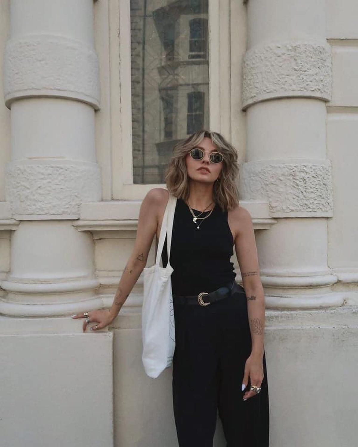 시크한 무드의 블랙탑🖤🔥 이미지1