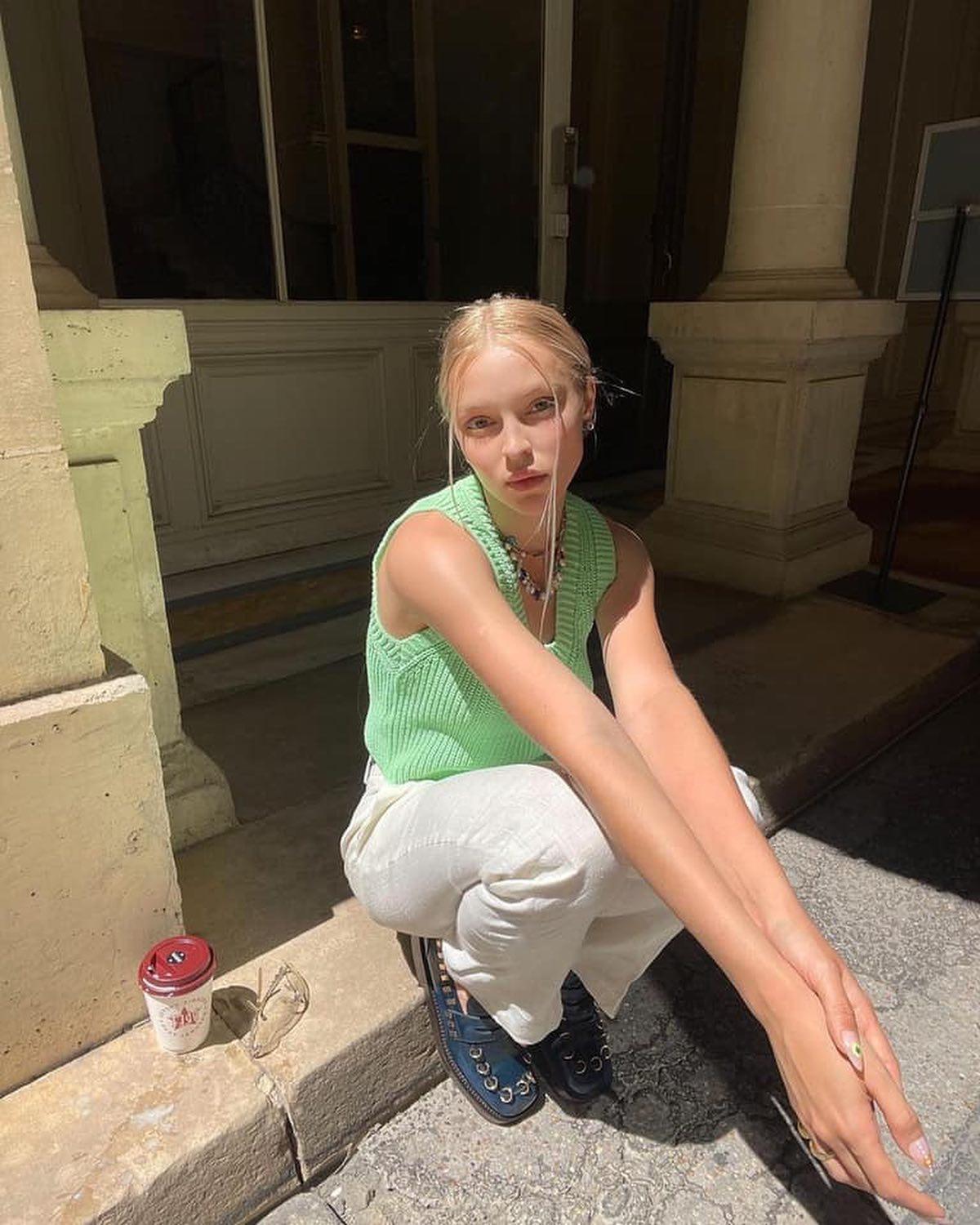 니트 조끼 여름 활용법💗🧶💙 이미지5