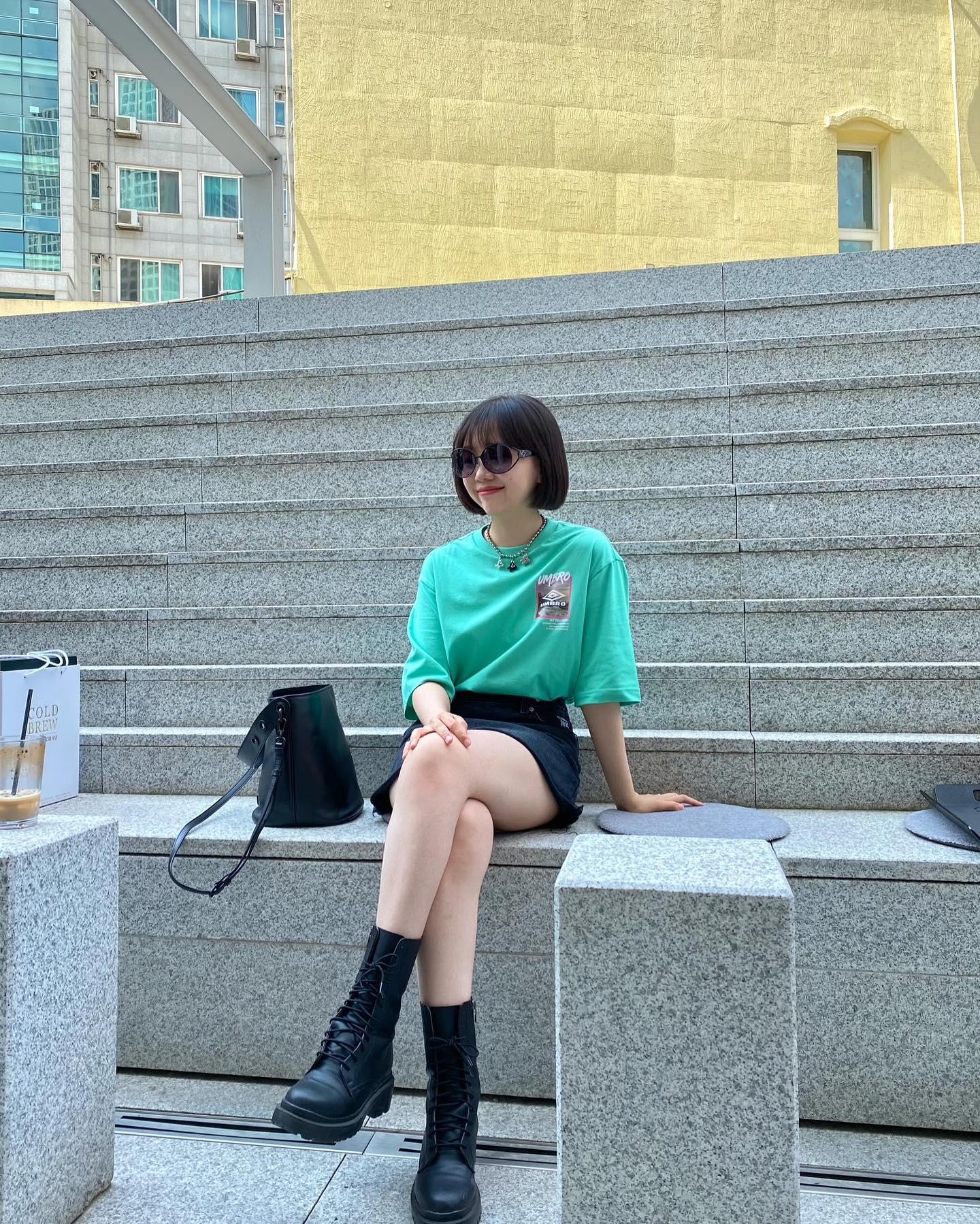 여름맛 오버핏😎🌈그래픽 반팔티 이미지5