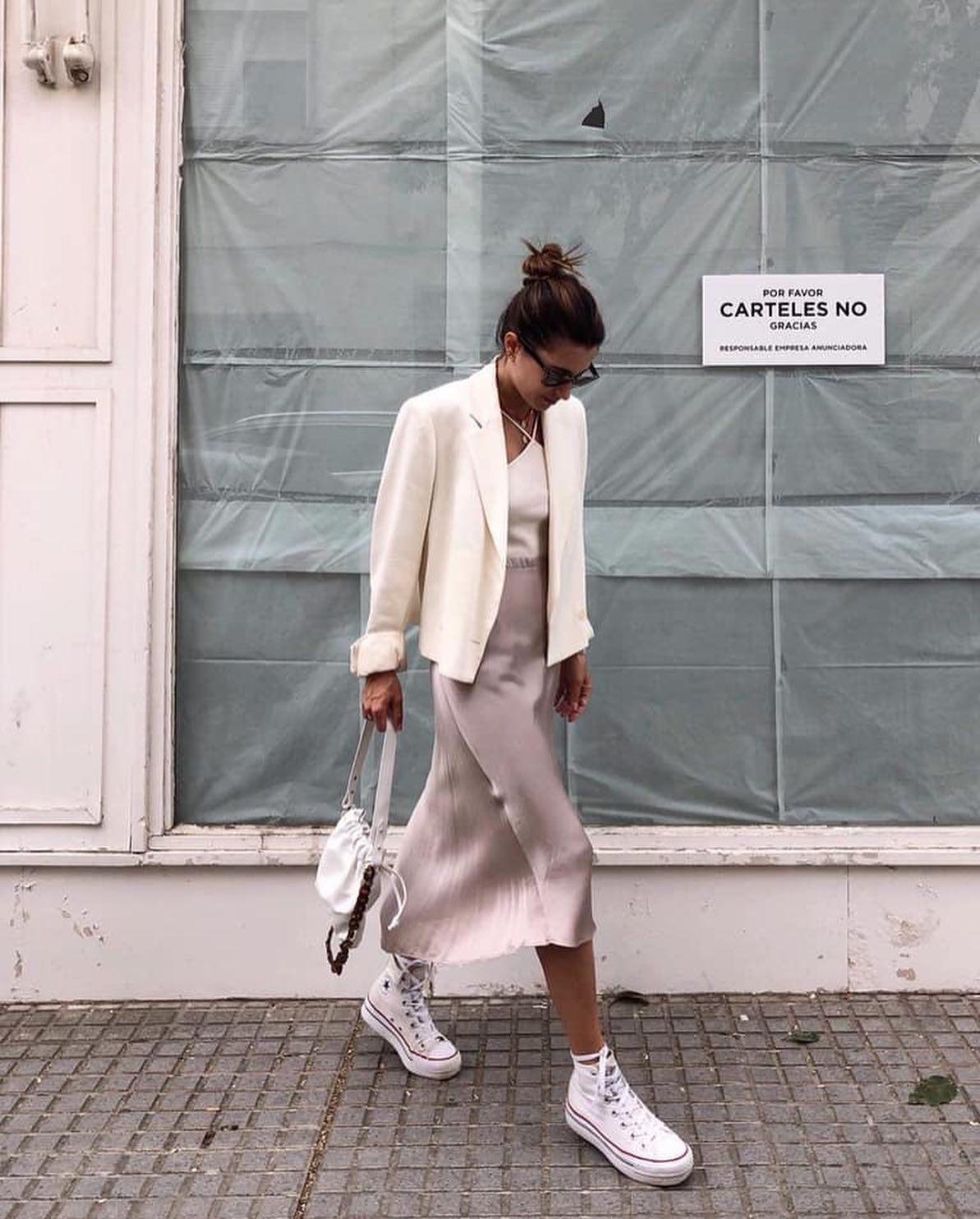 자외선 차단룩🖤🤍롱스커트👗 이미지4