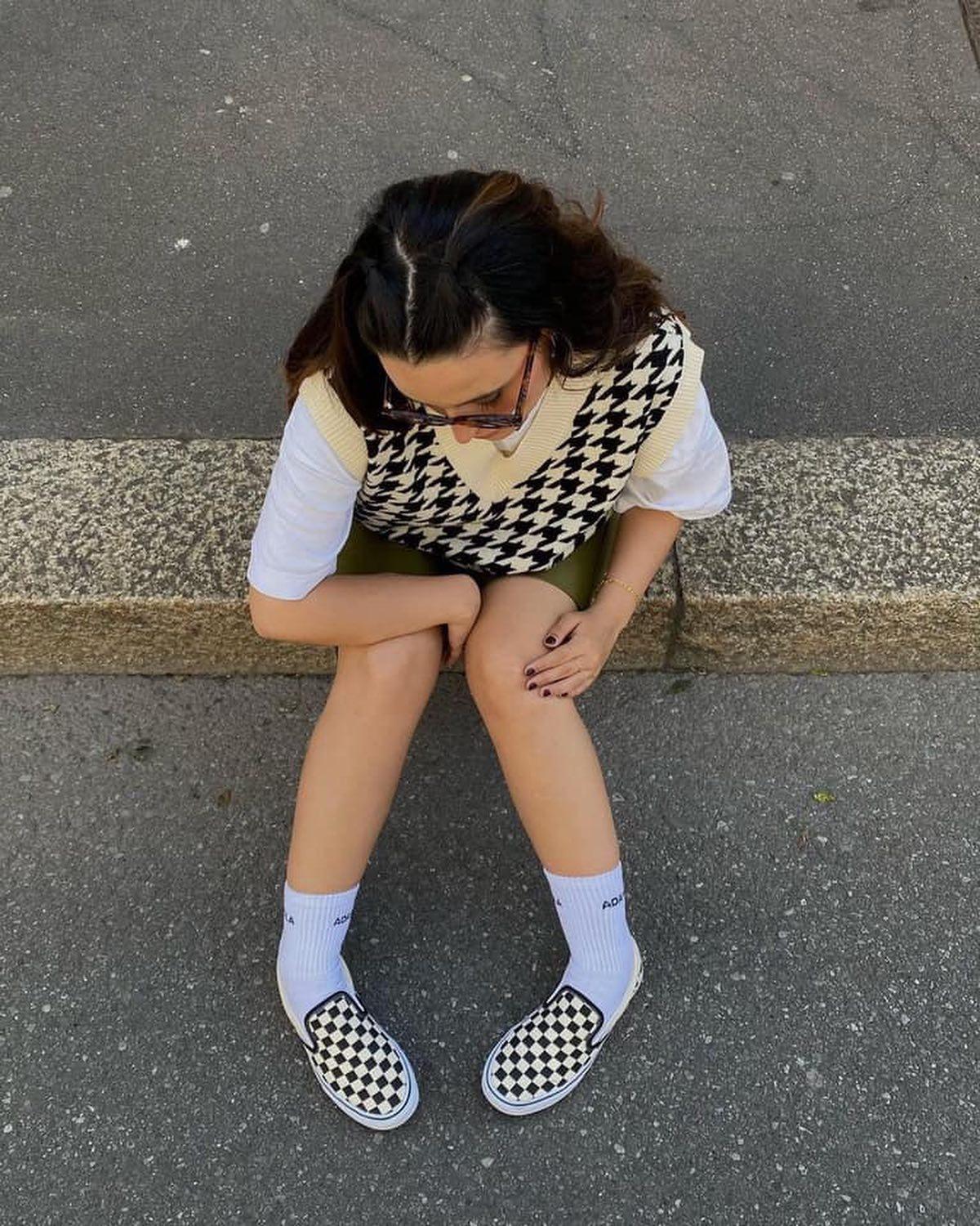 귀엽게 조끼 활용룩💞😘💚 이미지7