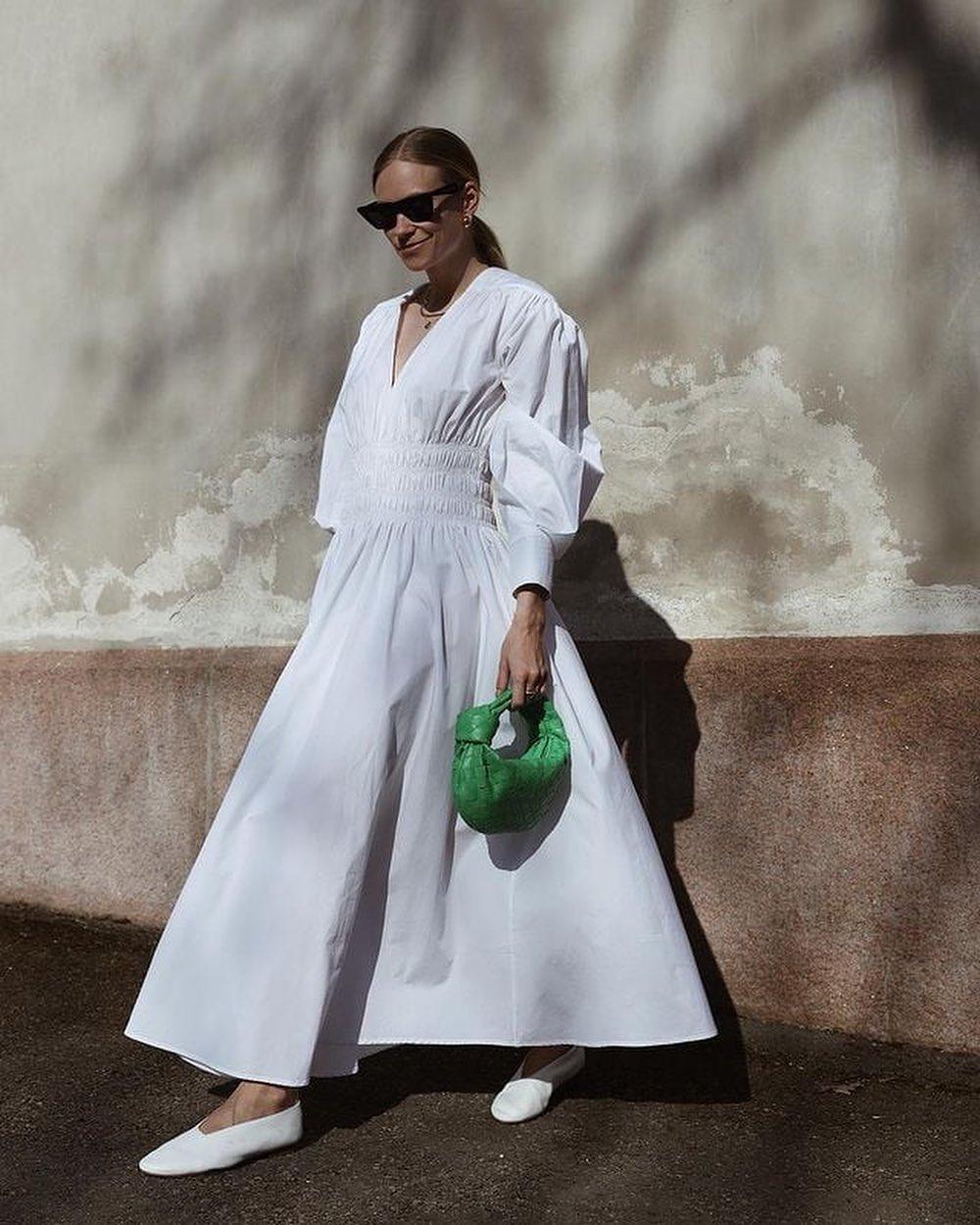 고급진 화이트 롱드레스 모음🤍 이미지1