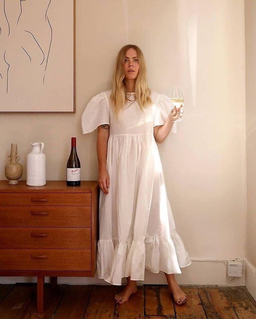 고급진 화이트 롱드레스 모음🤍 이미지2