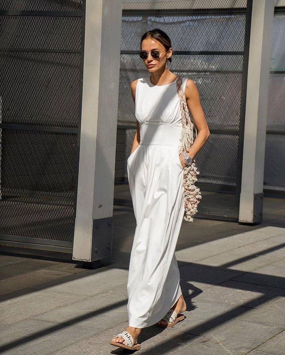 고급진 화이트 롱드레스 모음🤍 이미지5