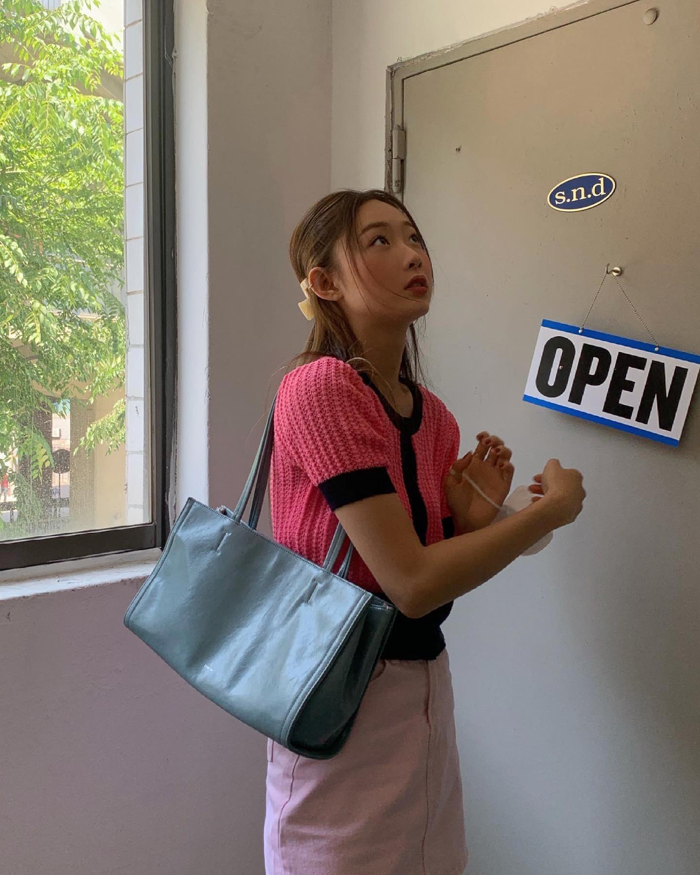 여름 코디에 좋은💙😎데님블루백 이미지8