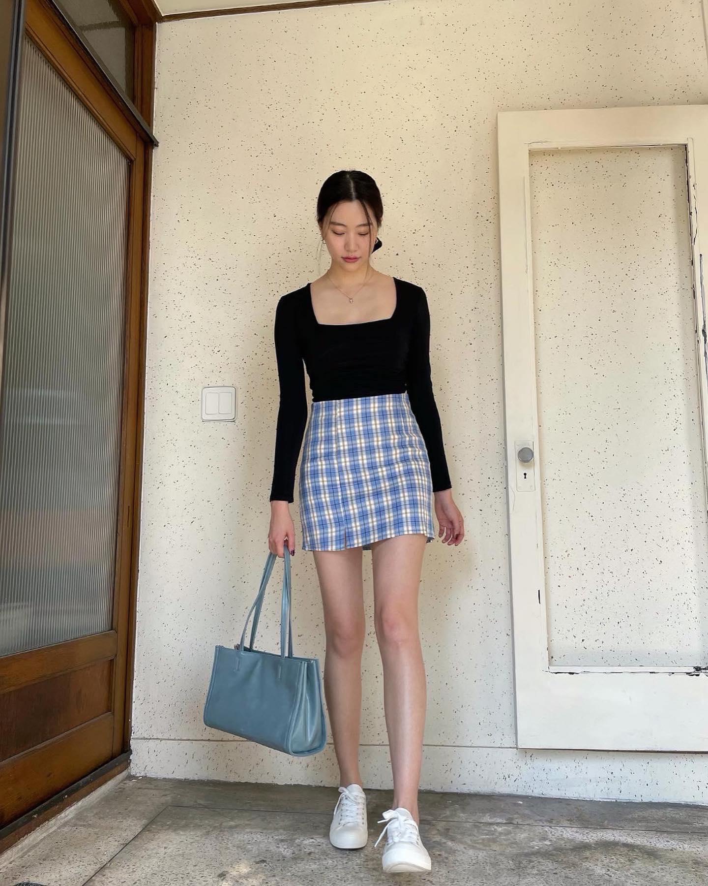 여름 코디에 좋은💙😎데님블루백 이미지9