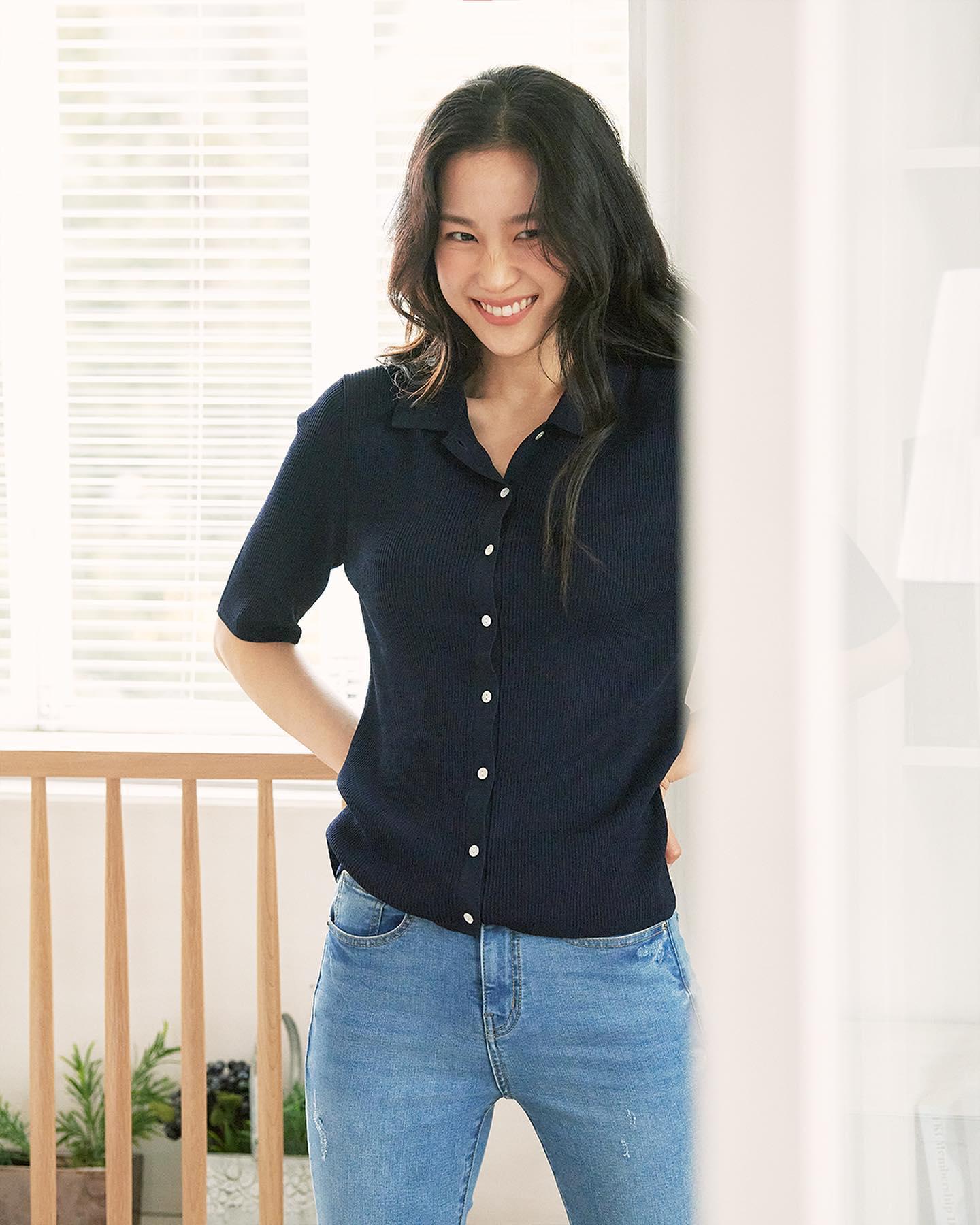 희령언니 일상룩💚🤍사랑스러워 이미지9